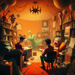 Ego Trip: Whose Worlds Anyway? - Text-based game