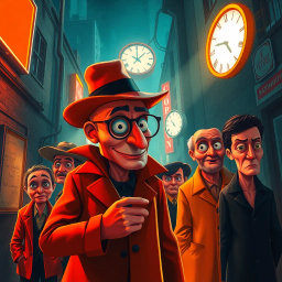 Whose Face is This Anyway? - Text-based game
