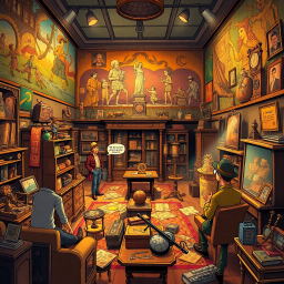 Relic Rumble: Whose Is It Anyway? - Text-based game