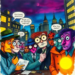 Whose Face Is It Anyway? - Text-based game