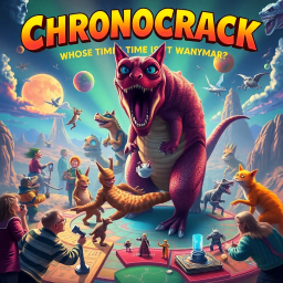 Chronocrack: Whose Time Is It Anyway? - Text-based game