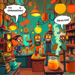 Whose Lab Is It Anyway? - Text-based game