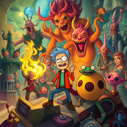 Chaos Chronicles: Whose Worlds Anyway? - Text-based game
