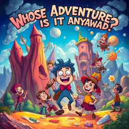 Whose Adventure Is It Anyway? - Text-based game