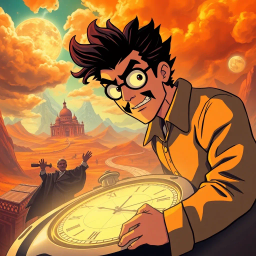 ChronoKarma: Whose Time Is It Anyway? - Text-based game