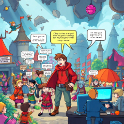MetaQuest: Whose Adventure Is It Anyway? - Text-based game