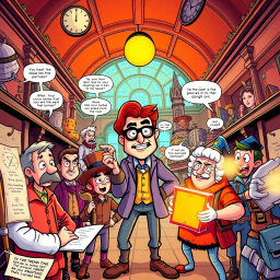 Relic Rumble: Whose Is It Anyway? - Text-based game