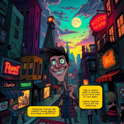 Whose Face Is It Anyway? - Text-based game