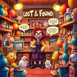 Whose Darn Item is This? - Text-based game