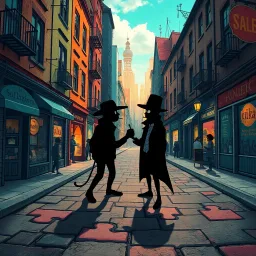 Whose Shadow Is It Anyway? - Text-based game