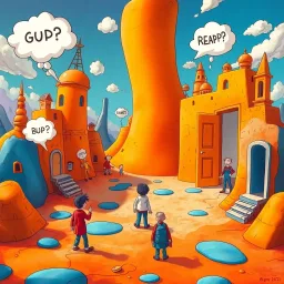 Ego Trip: Who's World Anyway? - Text-based game