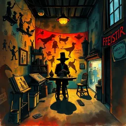 Whose Shadow Is It Anyway? - Text-based game