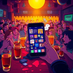 Whose Phone Is This, Anyway? - Text-based game