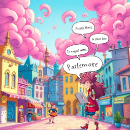 Whimsical Whispers - Text-based game