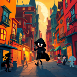 Whose Shadow Is It Anyway? - Text-based game
