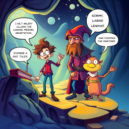 MetaQuest: Whose Adventure is it Anyway? - Text-based game