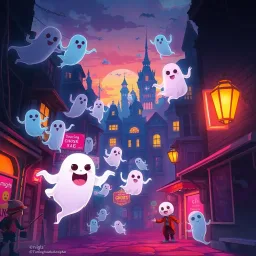 Whose Ghost Is It, Anyway? - Text-based game