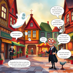 Whose Ghost Is It, Anyway? - Text-based game