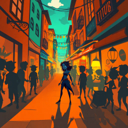 Whose Shadow Is It Anyway? - Text-based game