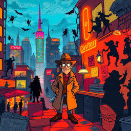 Whose Shadow is This, Anyway? - Text-based game