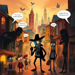 Whose Shadow Is It Anyway? - Text-based game