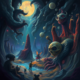 Nightmare Chronicles: Who's Dreaming This? - Text-based game