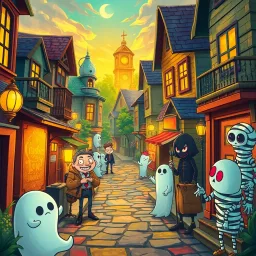 Hello, Whose Ghost Is It Anyway? - Text-based game