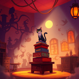 Whose Shadow Is It Anyway? - Text-based game