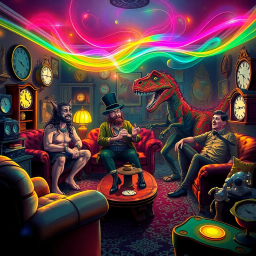 Chronochaos: Whose Time Is It Anyway? - Text-based game