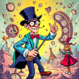 ChronoChaos: Whose Time Is It Anyway? - Text-based game