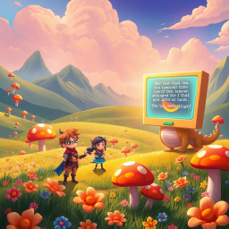 MetaQuest: Whose Adventure is it Anyway? - Text-based game
