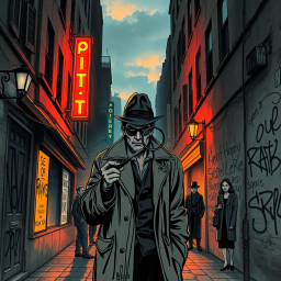 Whose Shadow Is That? - Text-based game