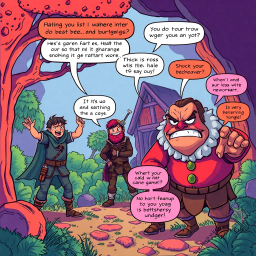 Whose Adventure Is It Anyway? - Text-based game