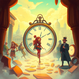 Chronochaos: Whose Time Is It Anyway? - Text-based game