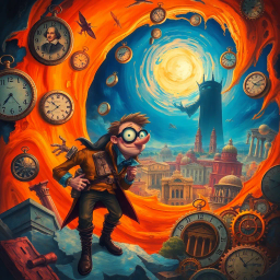 ChronoChaos: Whose Time Is It Anyway? - Text-based game