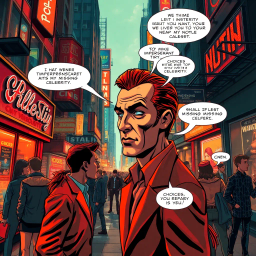 Whose Face Is It Anyway? - Text-based game
