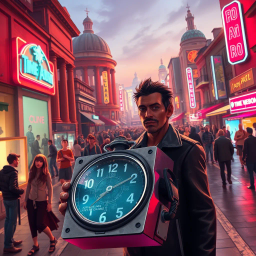 Chrono Clash: Whose Time Is It Anyway? - Text-based game