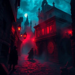 Whose Shadows Are These? - Text-based game