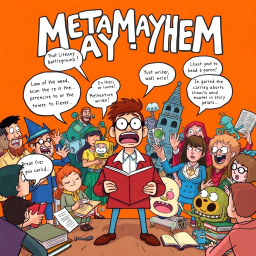 MetaMayhem: Whose Adventure Is It Anyway? - Text-based game