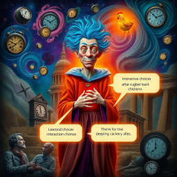 Chronochaos: Who's Time Is It Anyway? - Text-based game