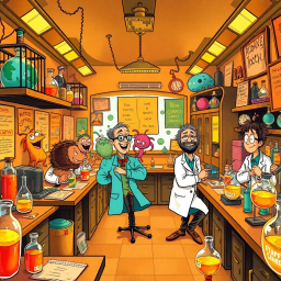 Whose Lab Is It Anyway? - Text-based game