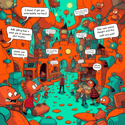 MetaQuest: Whose Adventure Is It Anyway? - Text-based game