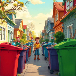 Whose Bin Is It Anyway? - Text-based game