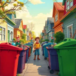 Whose Bin Is It Anyway? - Text-based game