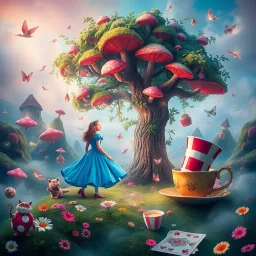 Alice's Wonderland - Text-based game