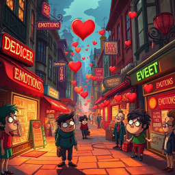 Heartstrings: Whose Heart Is It Anyway? - Text-based game