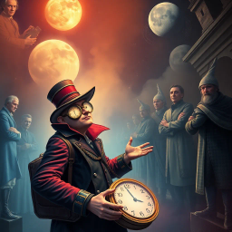 ChronoChaos: Whose Time Is It Anyway? - Text-based game