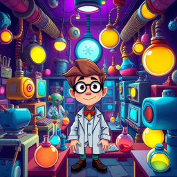 Whose Lab Is It Anyway? - Text-based game