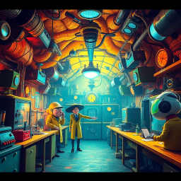 Whose Lab Is It Anyway? - Text-based game