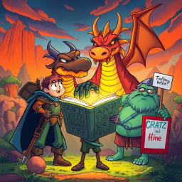 Questonomicon: Whose Quest is it Anyway? - Text-based game